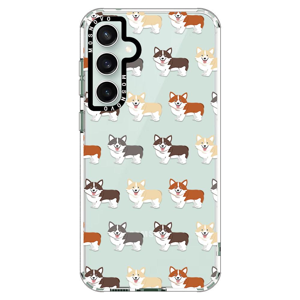 Adorable Corgi Phone Case - Samsung Galaxy S23 FE Case