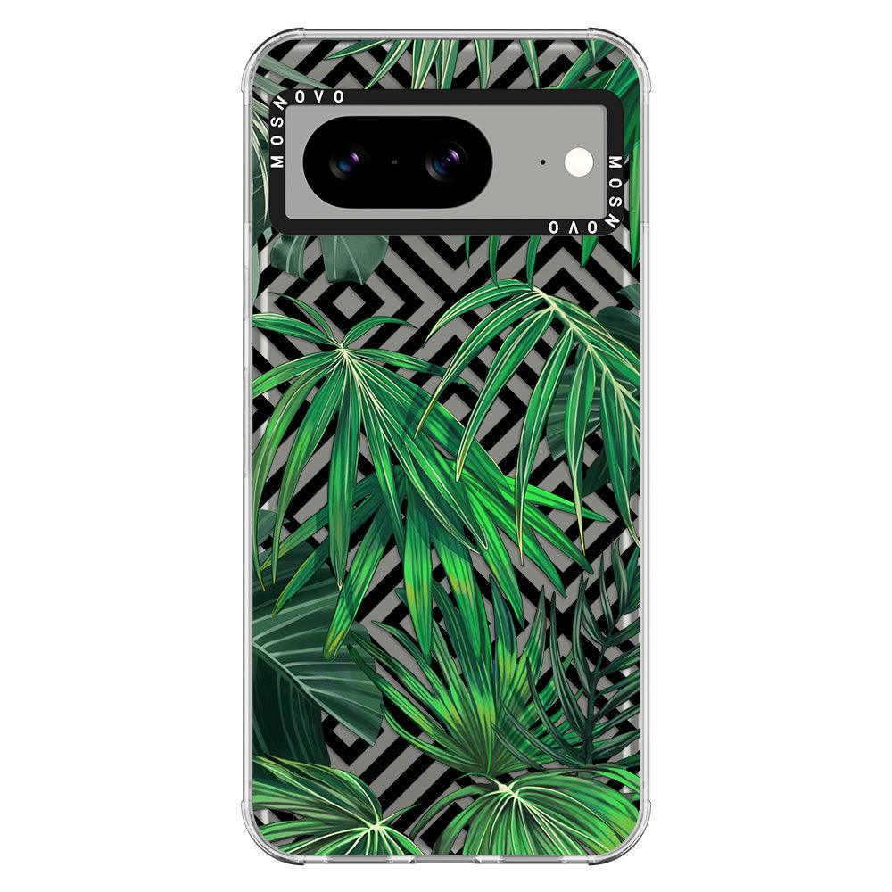 Areca Palm Pattern Phone Case - Google Pixel 8 Case - MOSNOVO