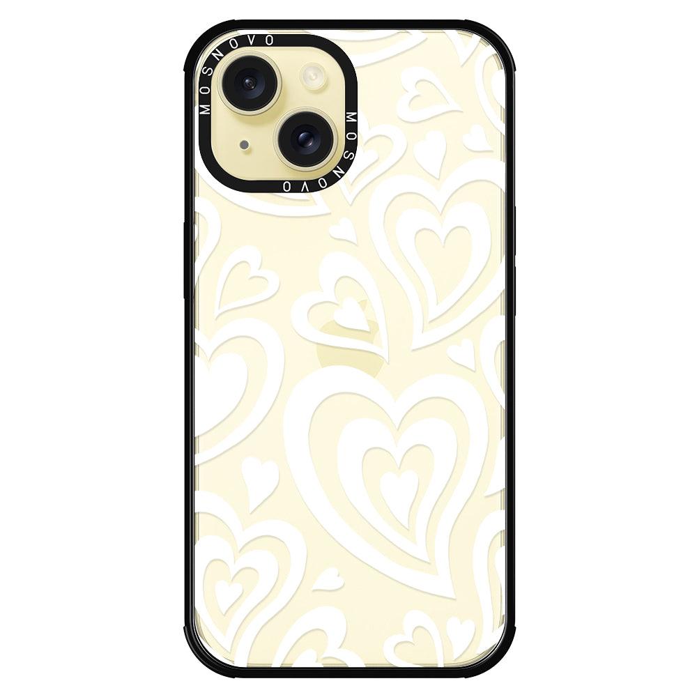 Twist Heart Phone Case - iPhone 15 Plus Case - MOSNOVO