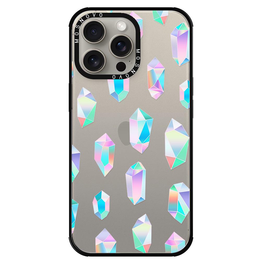 Gradient Diamond Phone Case - iPhone 15 Pro Max Case - MOSNOVO