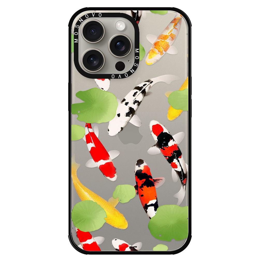 Koi Phone Case - iPhone 15 Pro Max Case - MOSNOVO