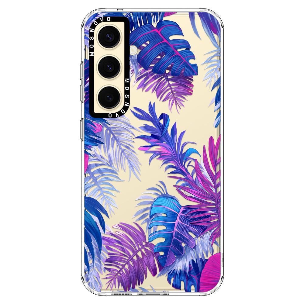 Fancy Palm Leaf Phone Case - Samsung Galaxy S24 Case - MOSNOVO