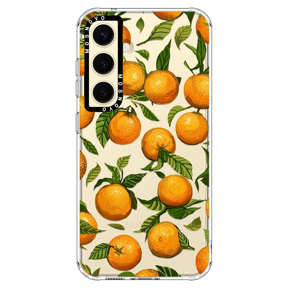 Tangerine Phone Case - Samsung Galaxy S24 Plus Case - MOSNOVO