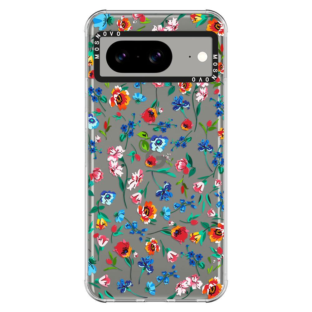 Little Wild Flower Phone Case - Google Pixel 8 Case - MOSNOVO