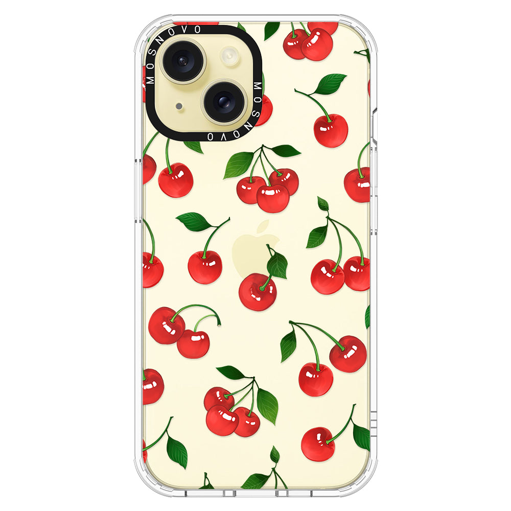 Cute Cherry Phone Case - iPhone 15 Case Clear