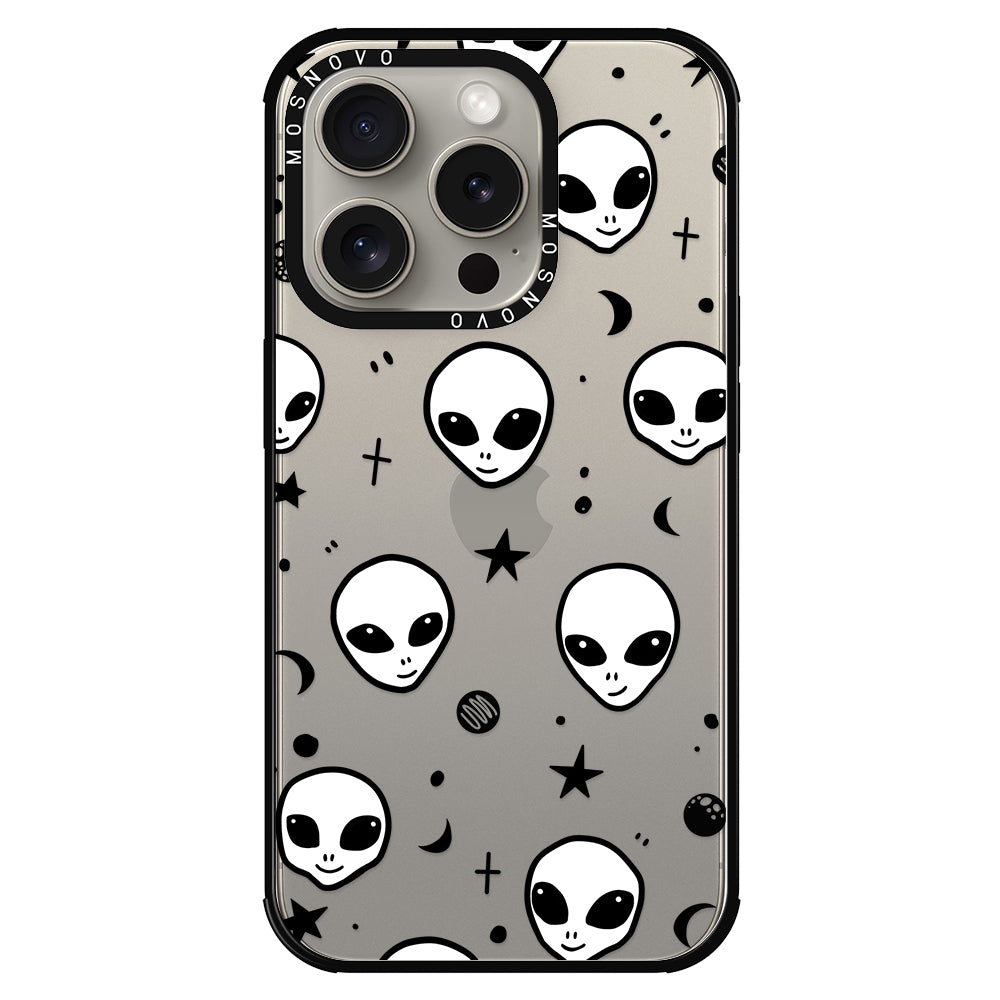 Cute Alien Phone Case - iPhone 15 Pro Case - MOSNOVO