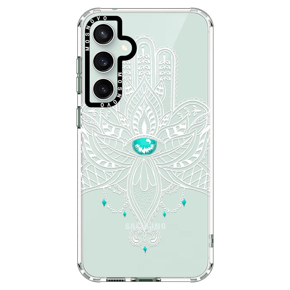 Hamsa Hand Phone Case - Samsung Galaxy S23 FE Case