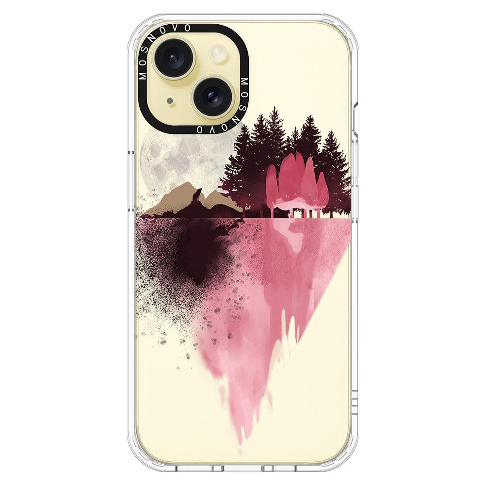 Mountain Landscape Phone Case - iPhone 15 Case - MOSNOVO