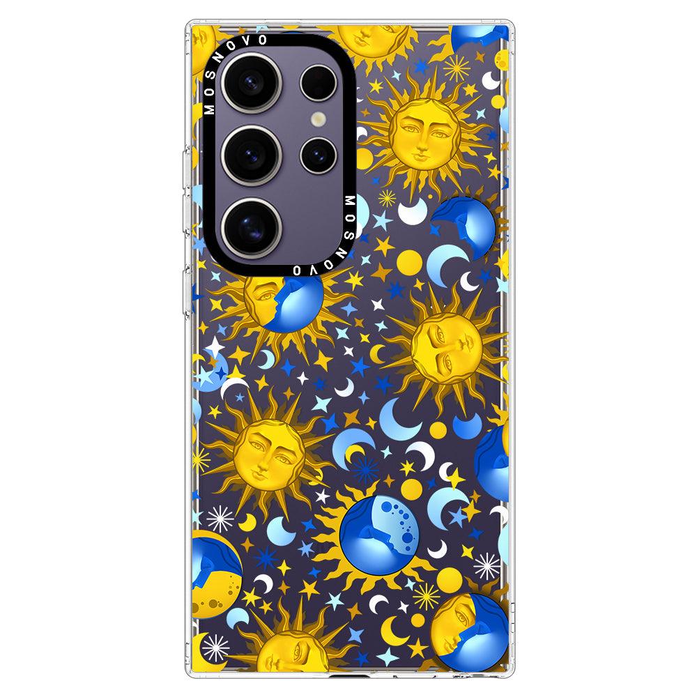 Celestial Sun Moon Phone Case - Samsung Galaxy S24 Ultra Case - MOSNOVO