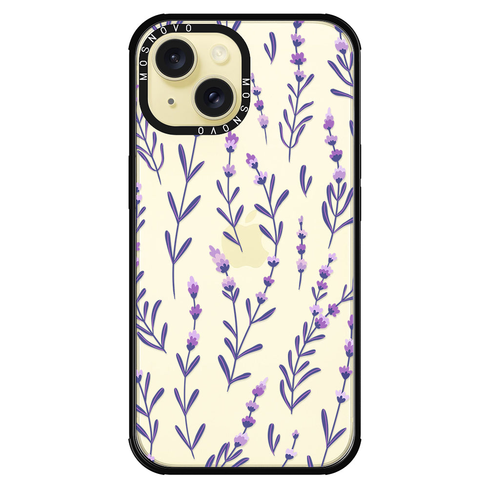 Lavenders Phone Case - iPhone 15 Plus Case - MOSNOVO