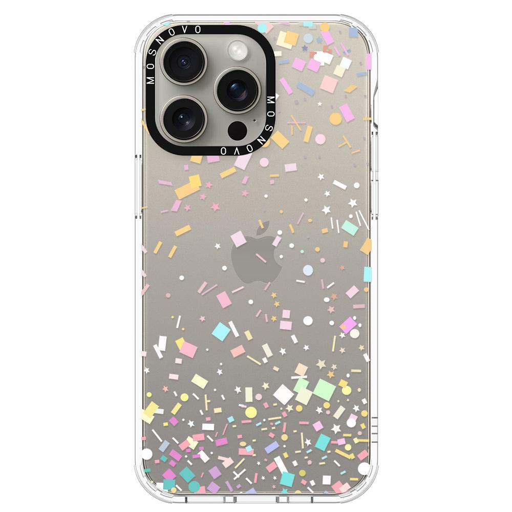 Confetti Phone Case - iPhone 15 Pro Max Case - MOSNOVO