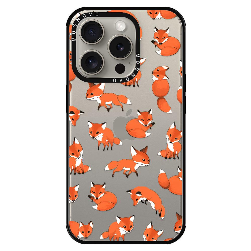 Fox Phone Case - iPhone 15 Pro Case - MOSNOVO