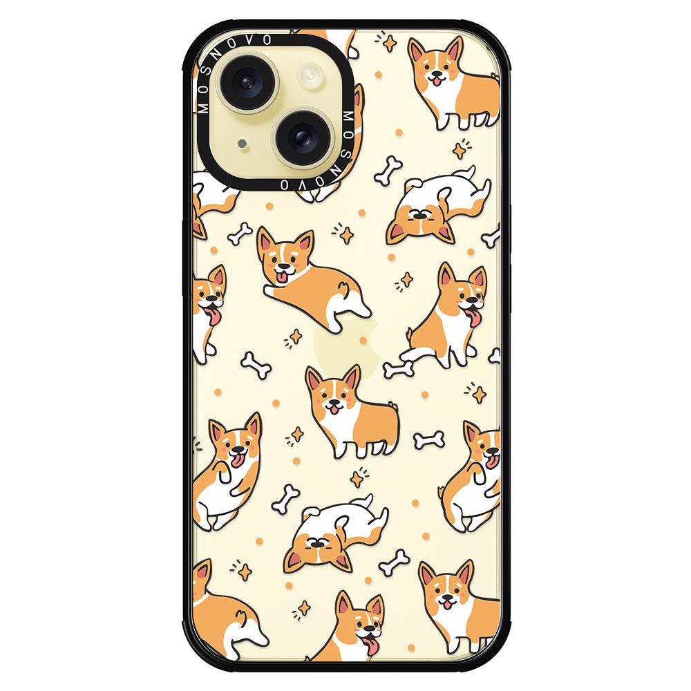 Corgi Phone Case - iPhone 15 Plus Case - MOSNOVO