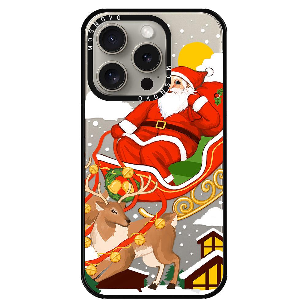 Santa Claus Phone Case - iPhone 15 Pro Case - MOSNOVO