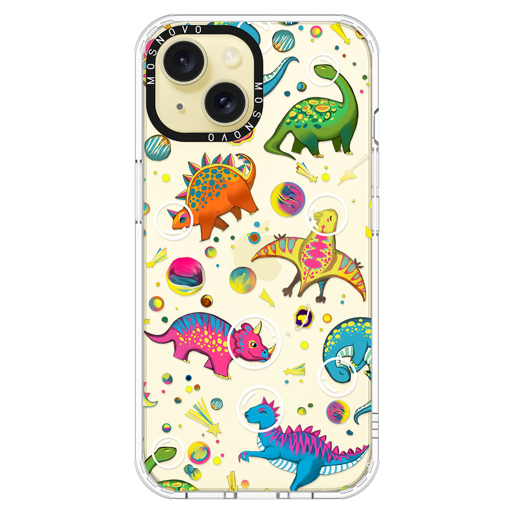 Dinosaur Planet Phone Case - iPhone 15 Case - MOSNOVO