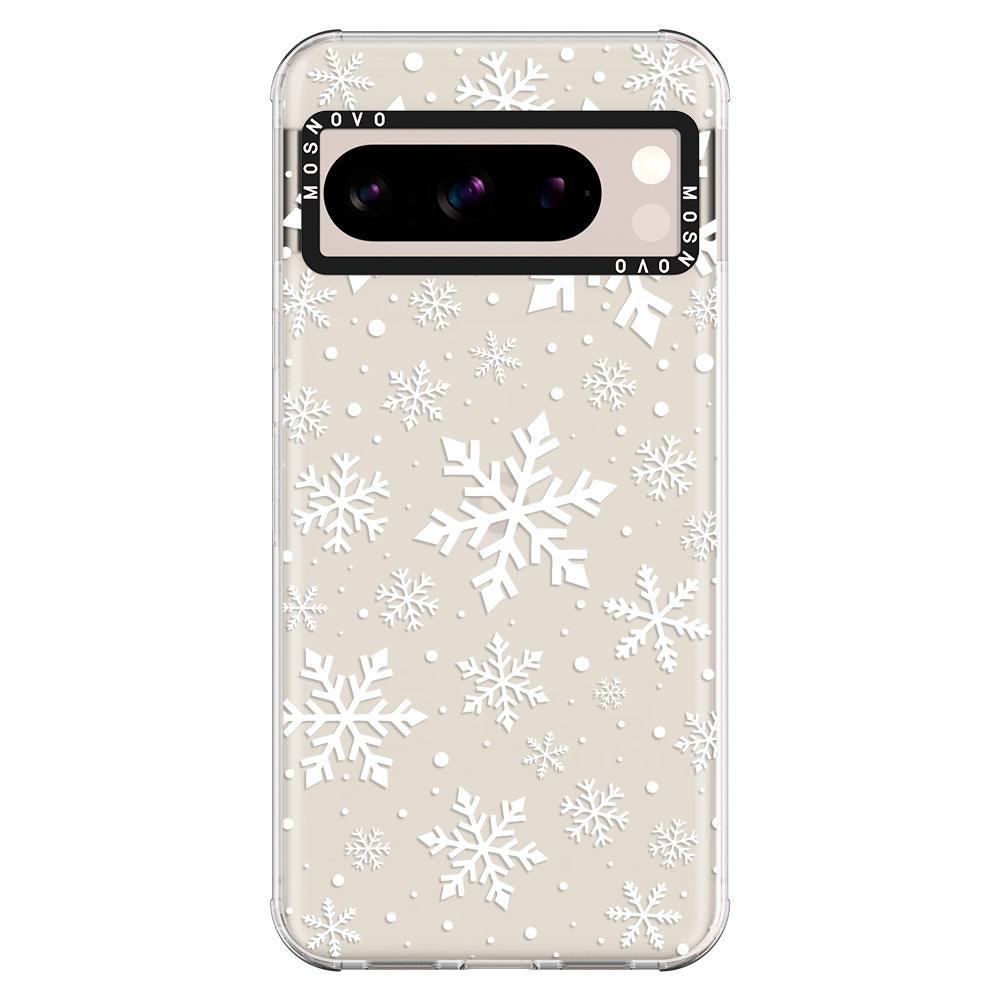 Snowflake Phone Case - Google Pixel 8 Pro Case - MOSNOVO