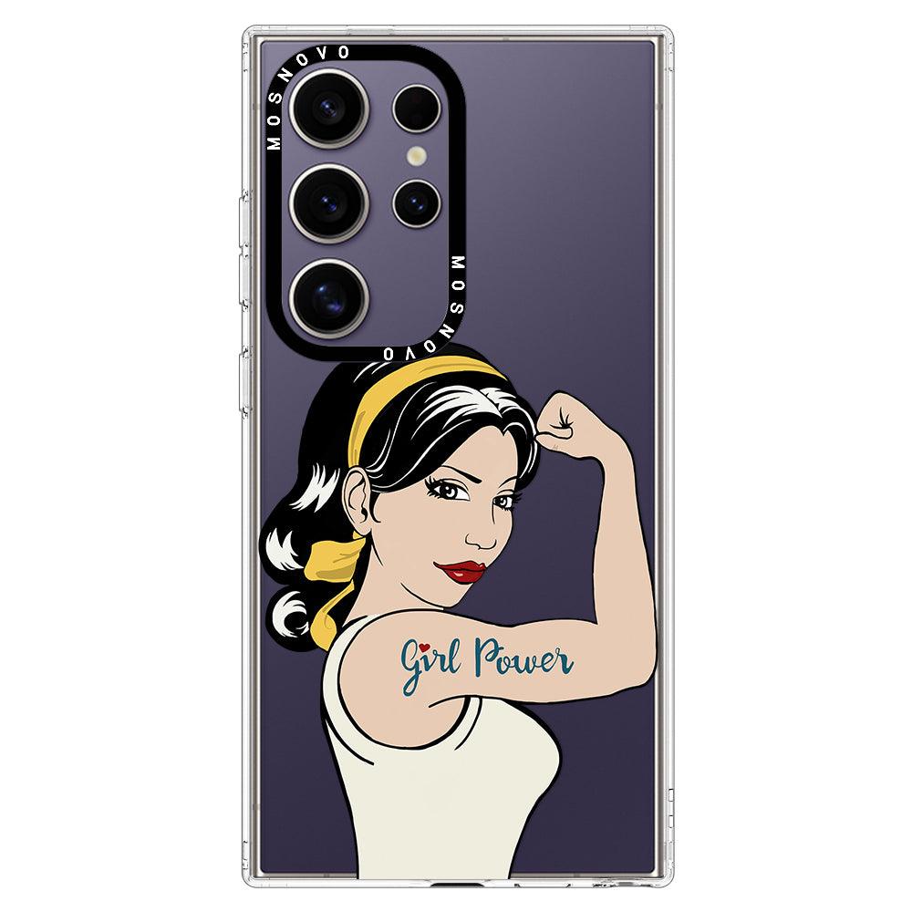 Girl Power Phone Case - Samsung Galaxy S24 Ultra Case - MOSNOVO