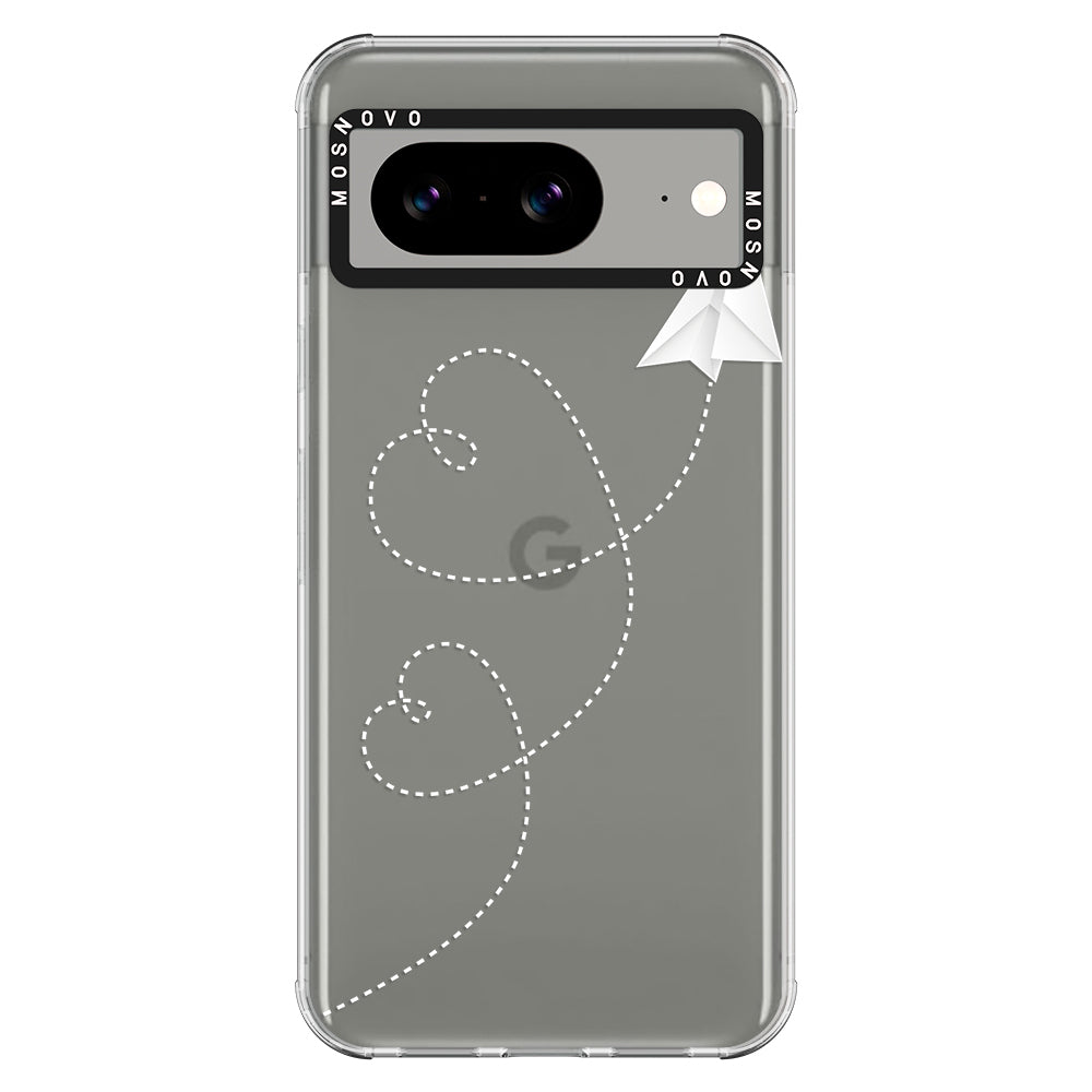 Little Cute Plane Phone Case - Google Pixel 8 Case - MOSNOVO