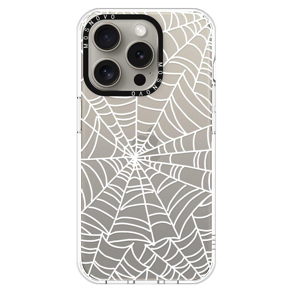 Spider Web Phone Case - iPhone 15 Pro Case - MOSNOVO