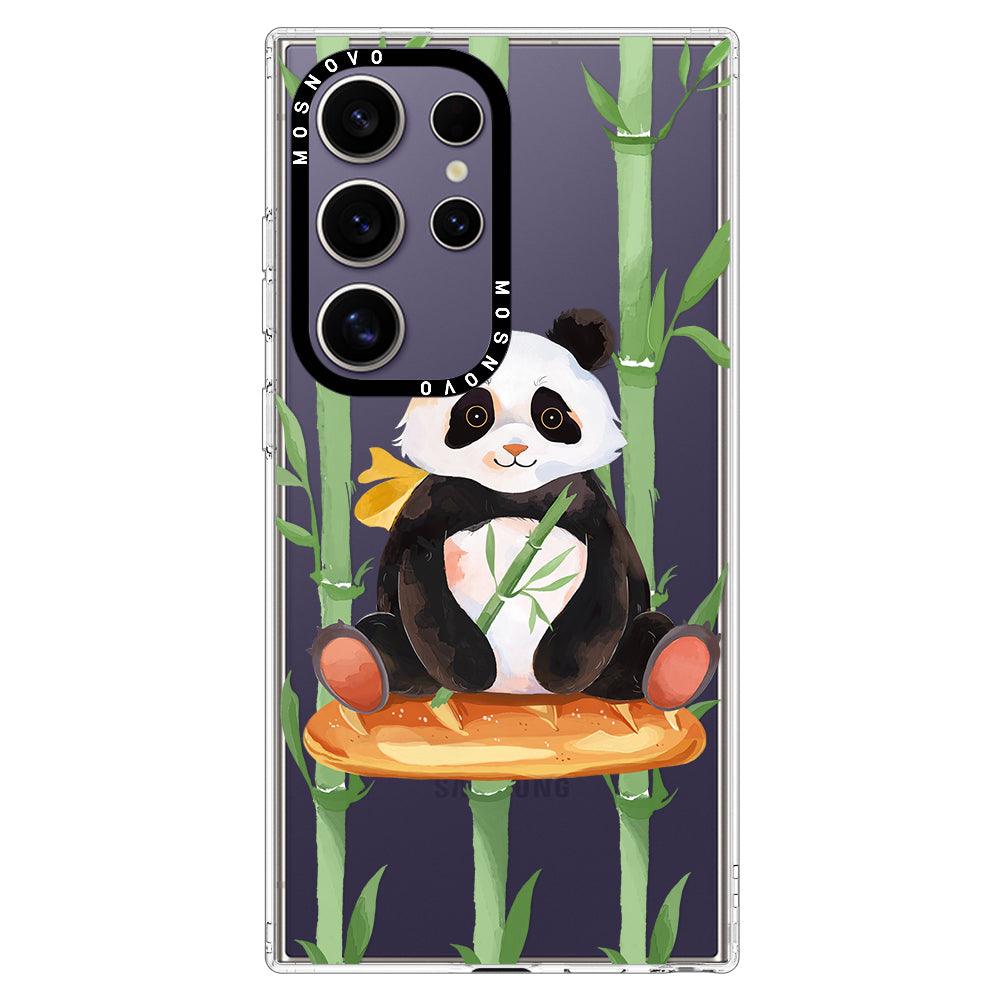 Bambo Panda Phone Case - Samsung Galaxy S24 Ultra Case - MOSNOVO