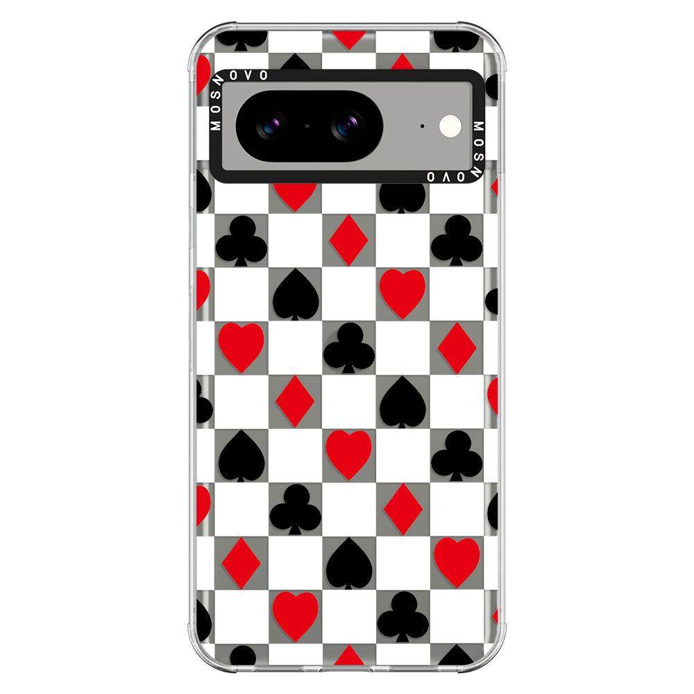 Checker Poker Phone Case - Google Pixel 8 Case