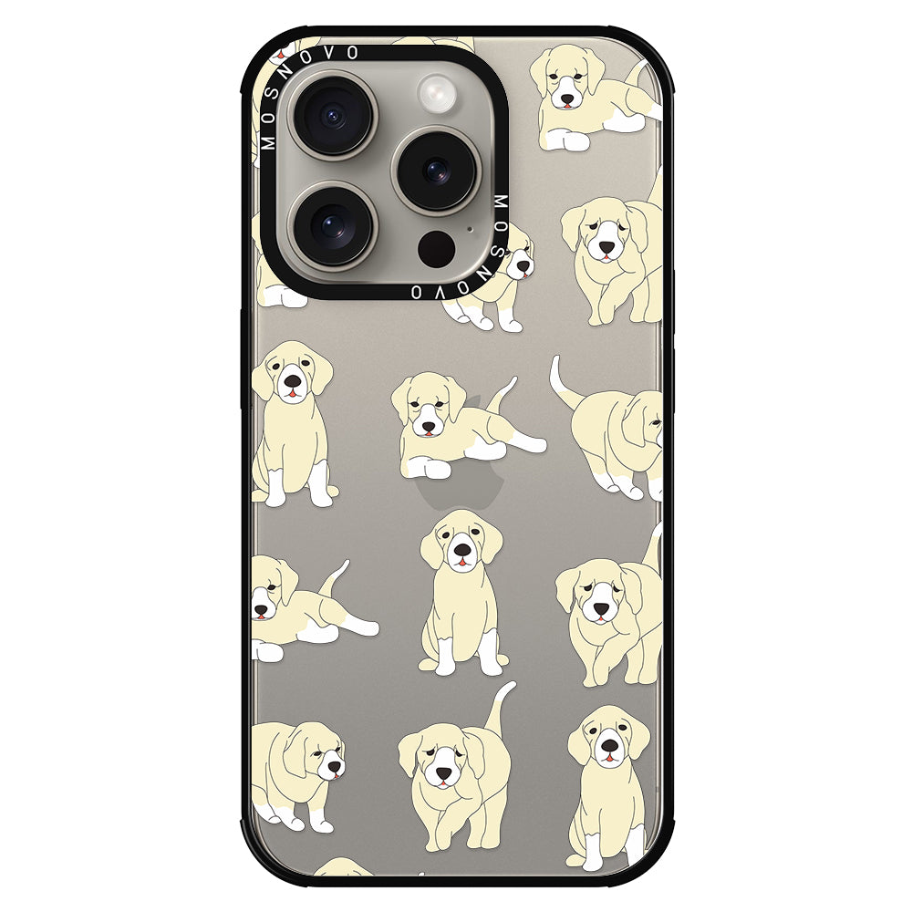 Golden Retriever Phone Case - iPhone 15 Pro Case - MOSNOVO