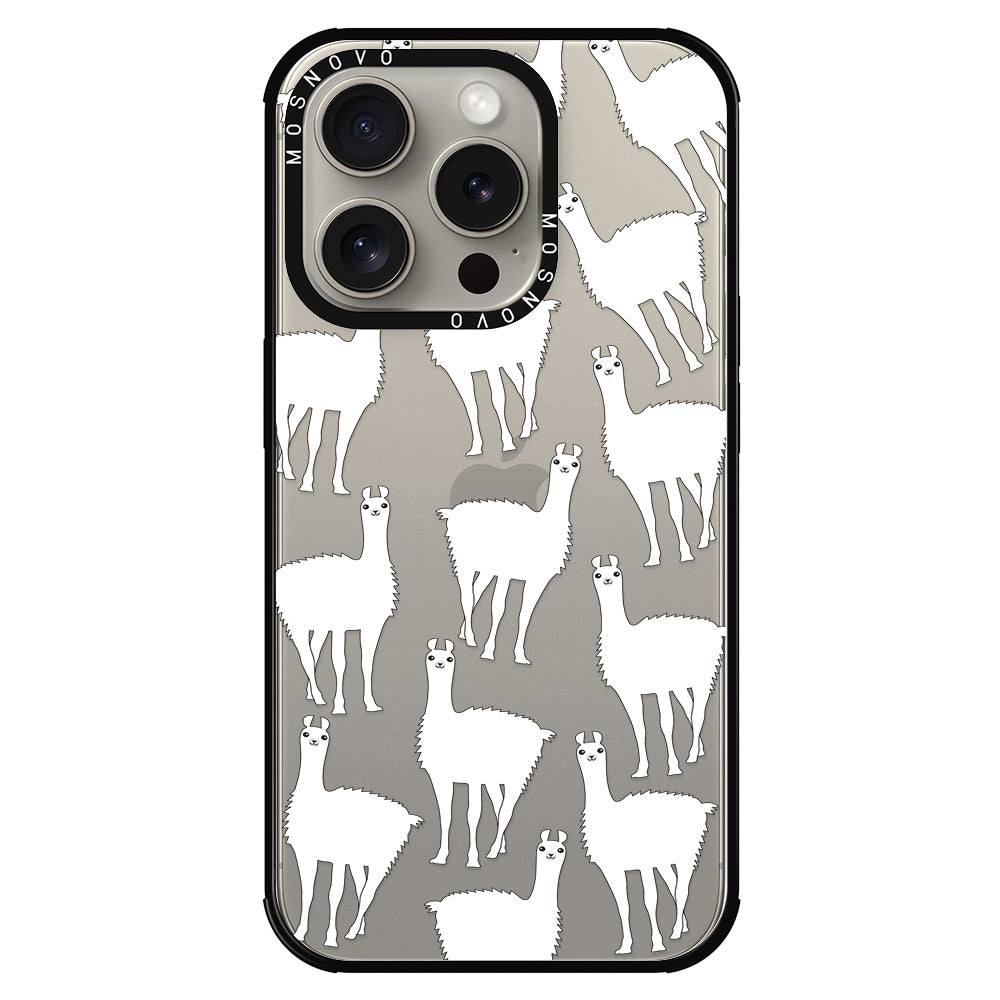 Llama Phone Case - iPhone 15 Pro Case - MOSNOVO