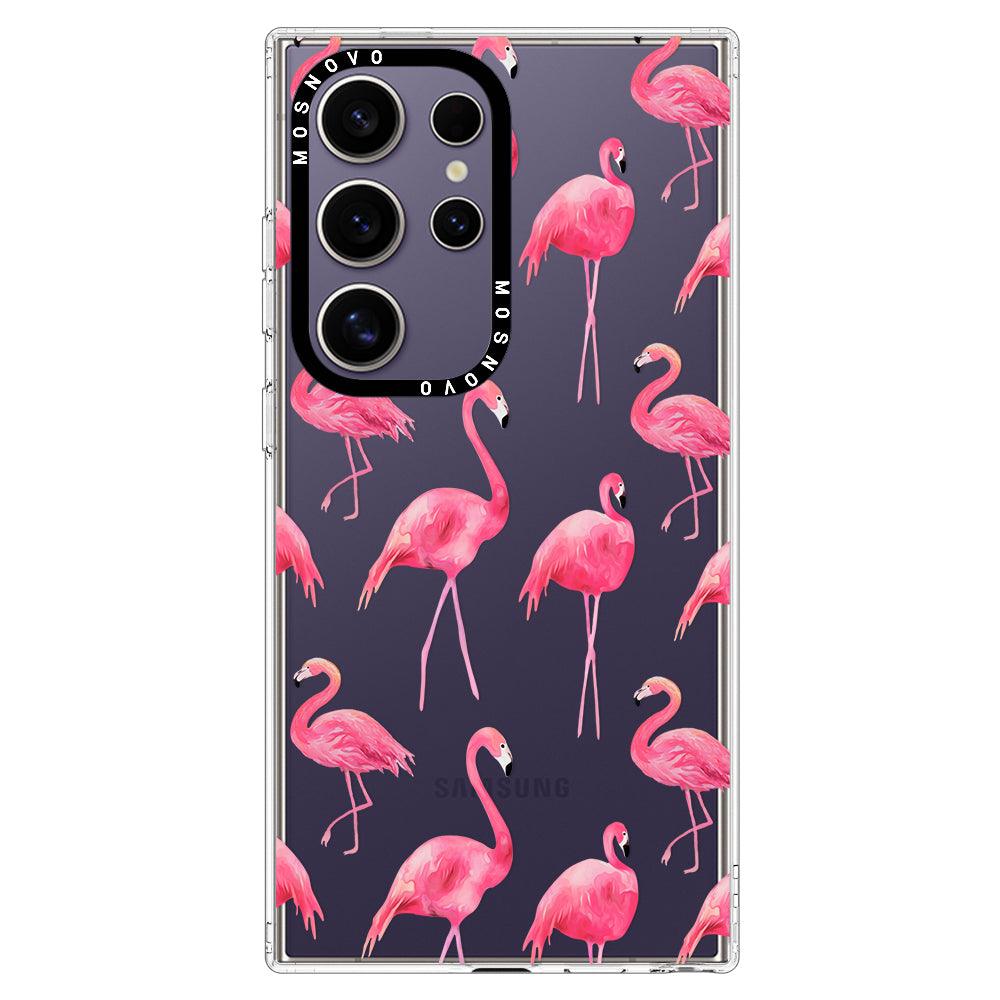 Flamingo Phone Case - Samsung Galaxy S24 Ultra Case - MOSNOVO