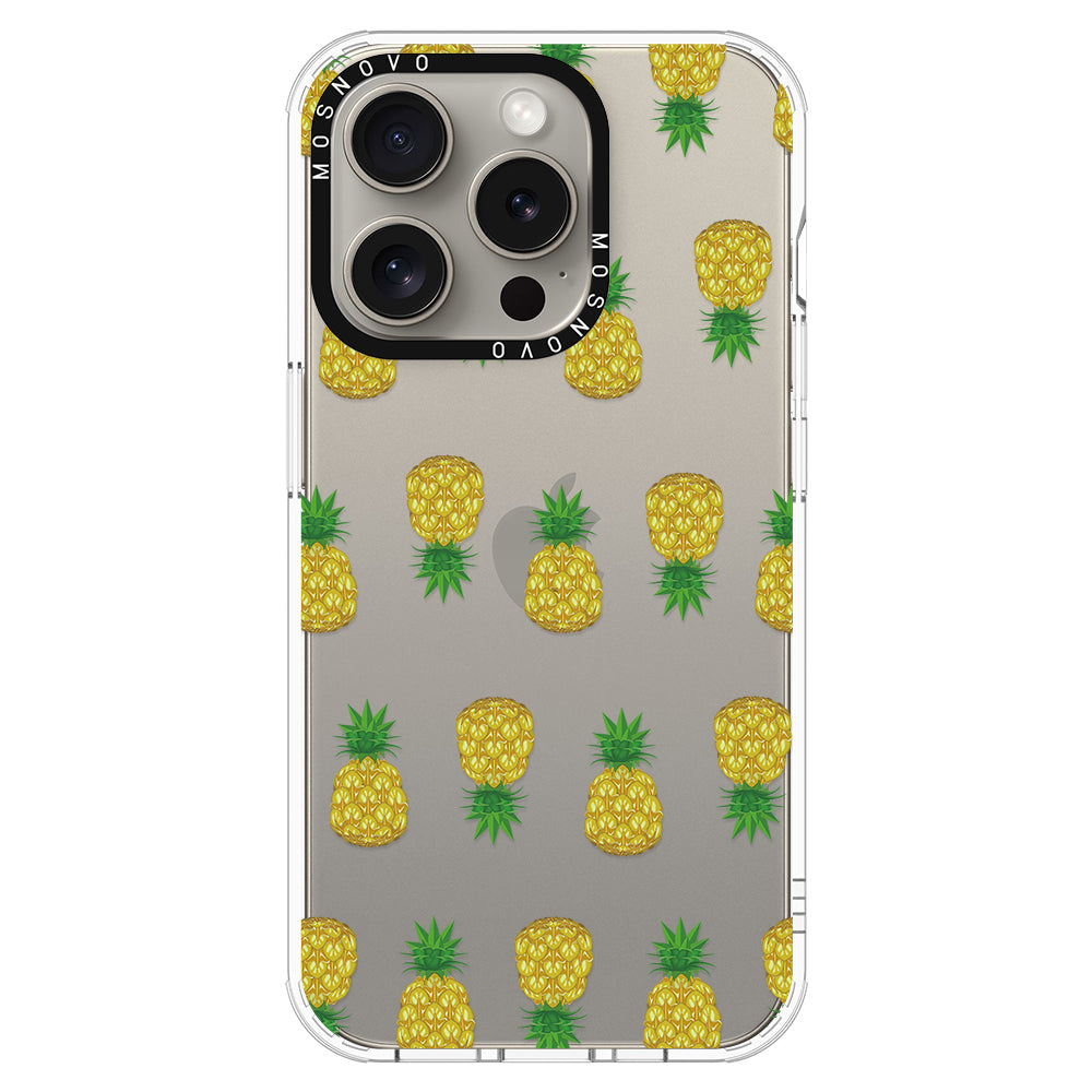 Cute Pineapples Phone Case - iPhone 15 Pro Case - MOSNOVO