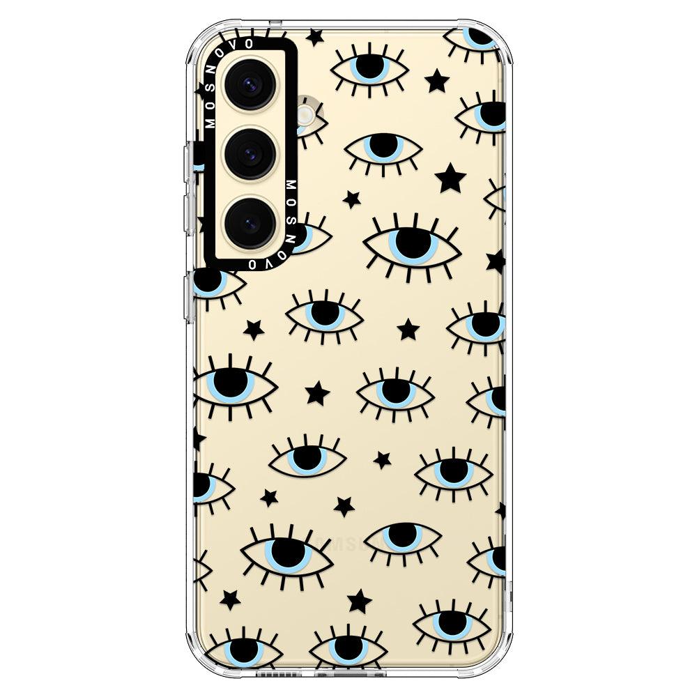 Hippie Eye Phone Case - Samsung Galaxy S24 Plus Case - MOSNOVO