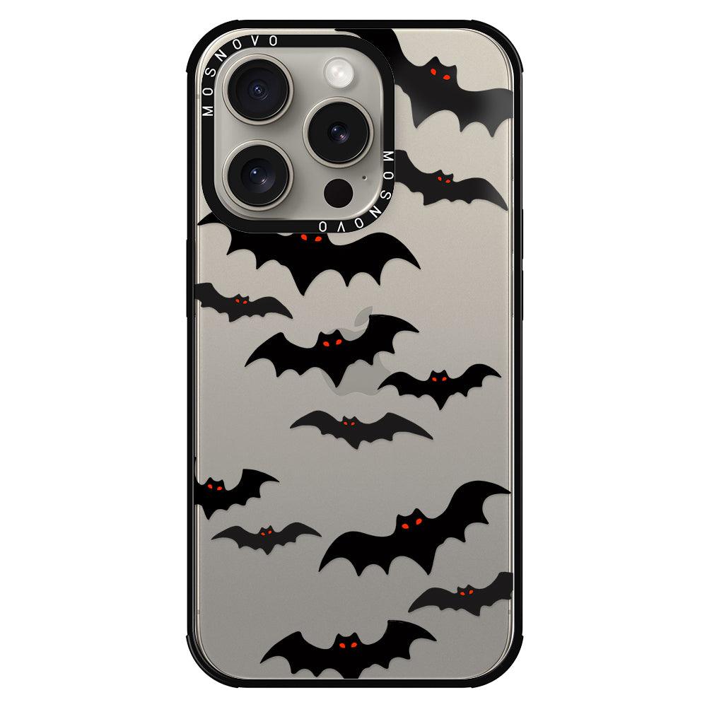 Evil Bat Phone Case - iPhone 15 Pro Case - MOSNOVO