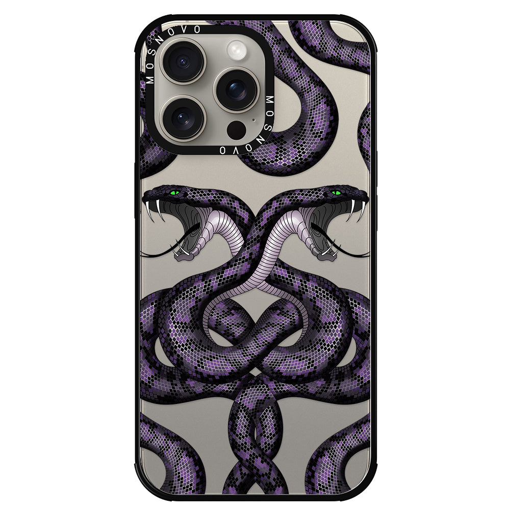 Mystery Snake Phone Case - iPhone 15 Pro Max Case - MOSNOVO