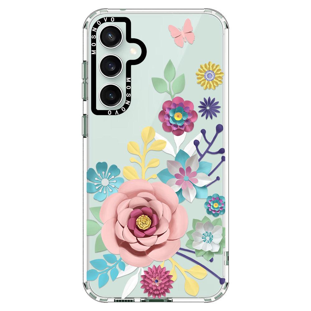 3D Floral Phone Case - Samsung Galaxy S23 FE Case