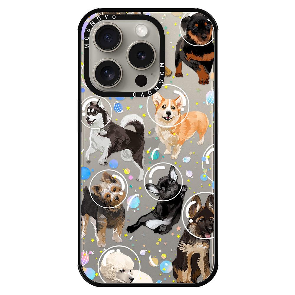 Space Dog Phone Case - iPhone 15 Pro Case - MOSNOVO