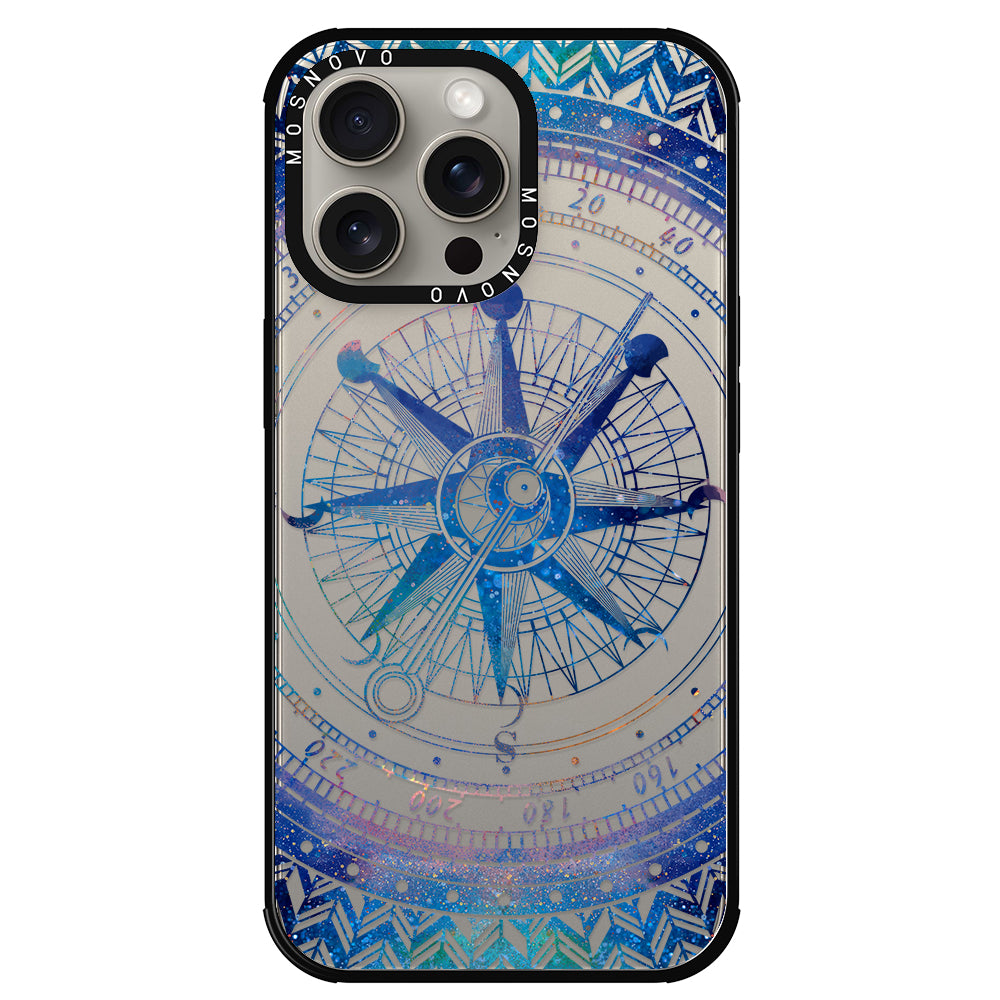 Galaxy Compass Phone Case - iPhone 15 Pro Max Case - MOSNOVO