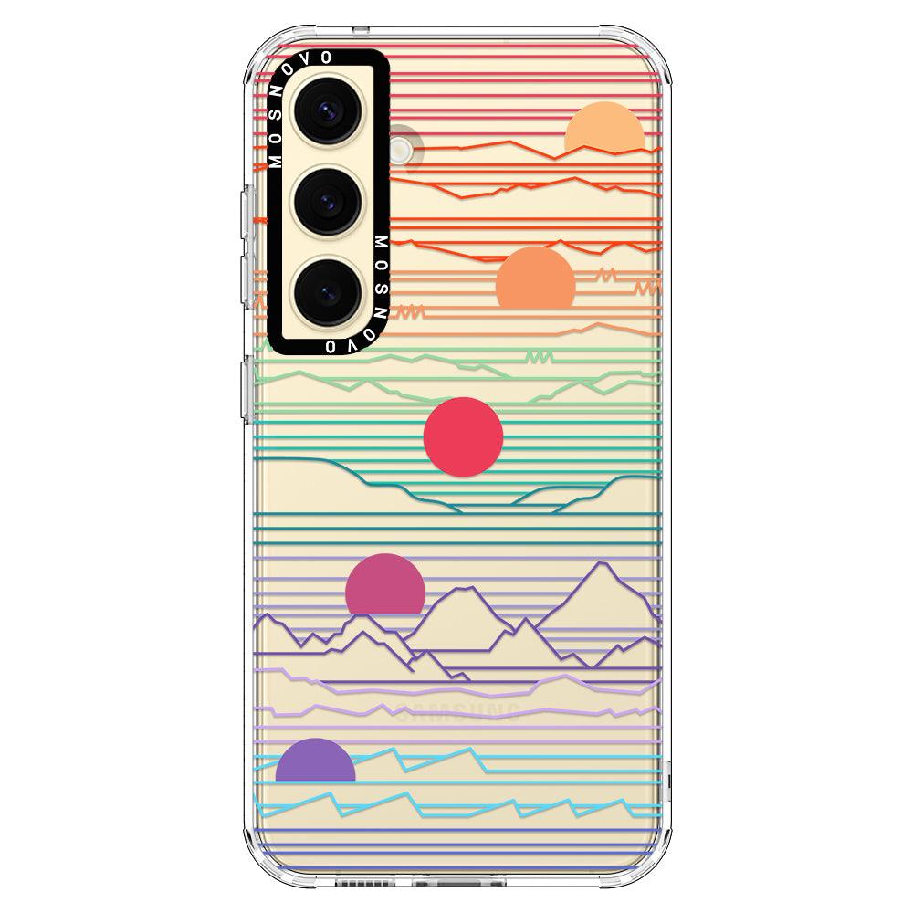 Sunrise and Sunset Phone Case - Samsung Galaxy S24 Case - MOSNOVO