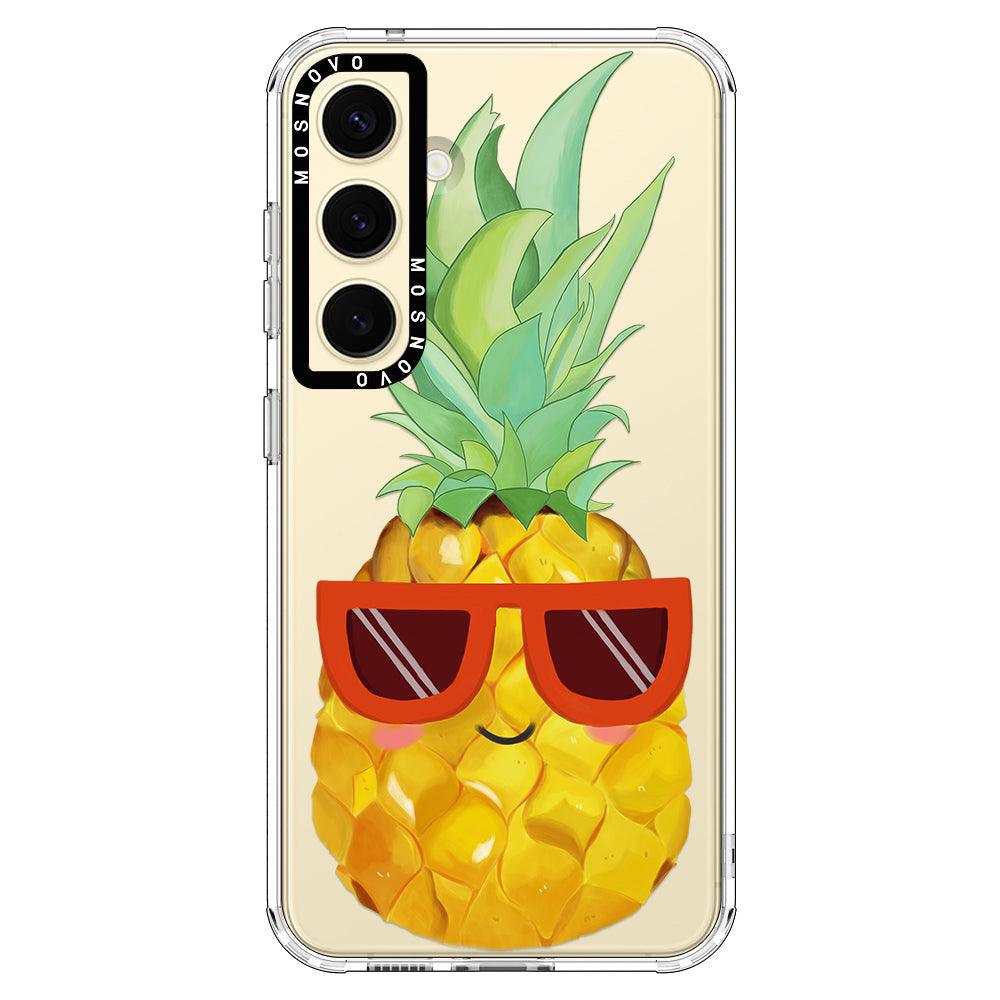 Cool Pineapple Phone Case - Samsung Galaxy S24 Plus Case - MOSNOVO