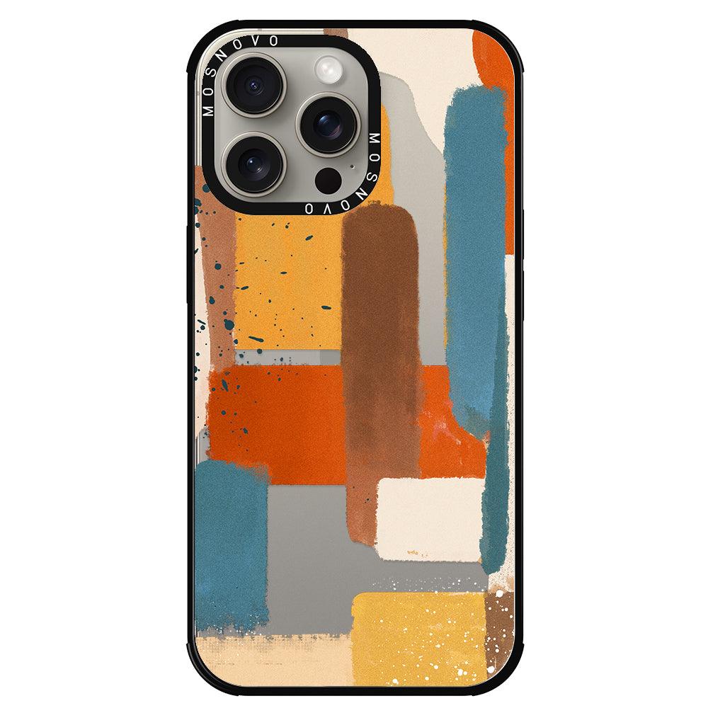 Modern Abstract Artwork Phone Case - iPhone 15 Pro Max Case - MOSNOVO