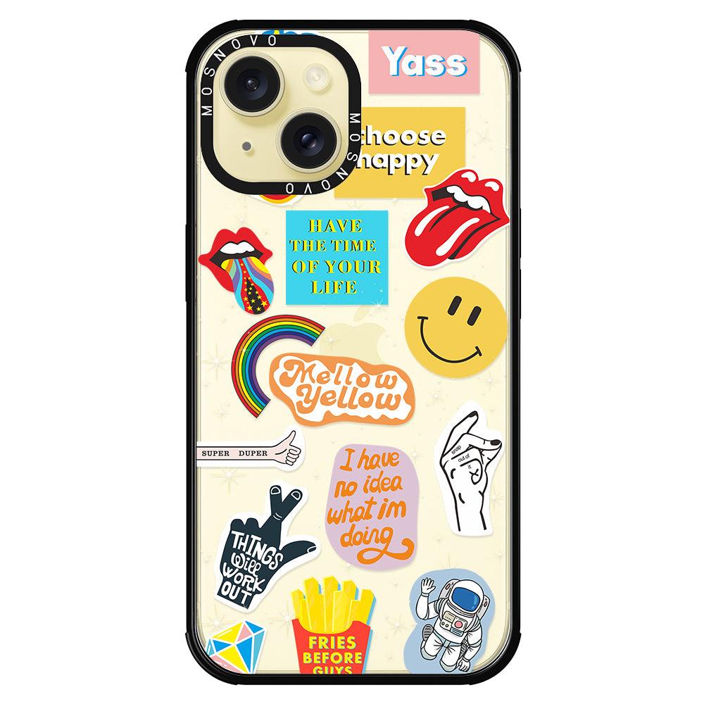 Pop Culture Phone Case - iPhone 15 Plus Case - MOSNOVO