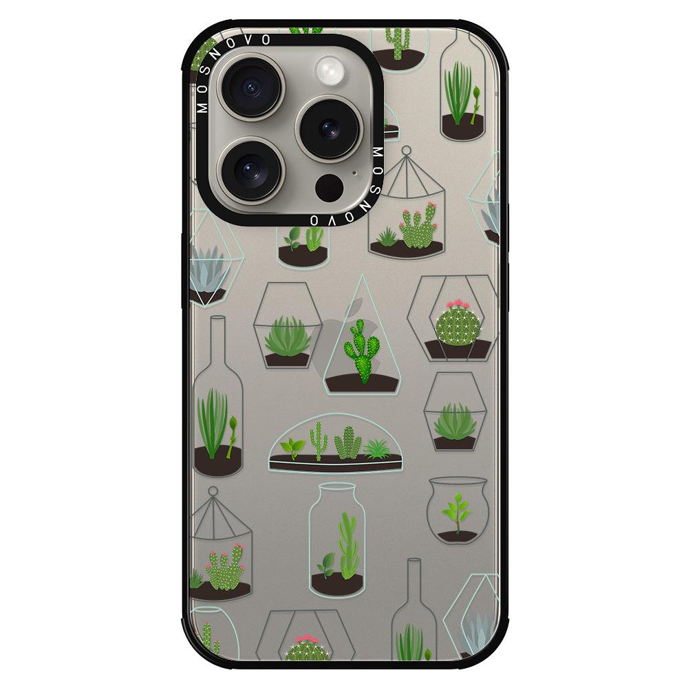 Cactus Plant Phone Case - iPhone 15 Pro Case - MOSNOVO