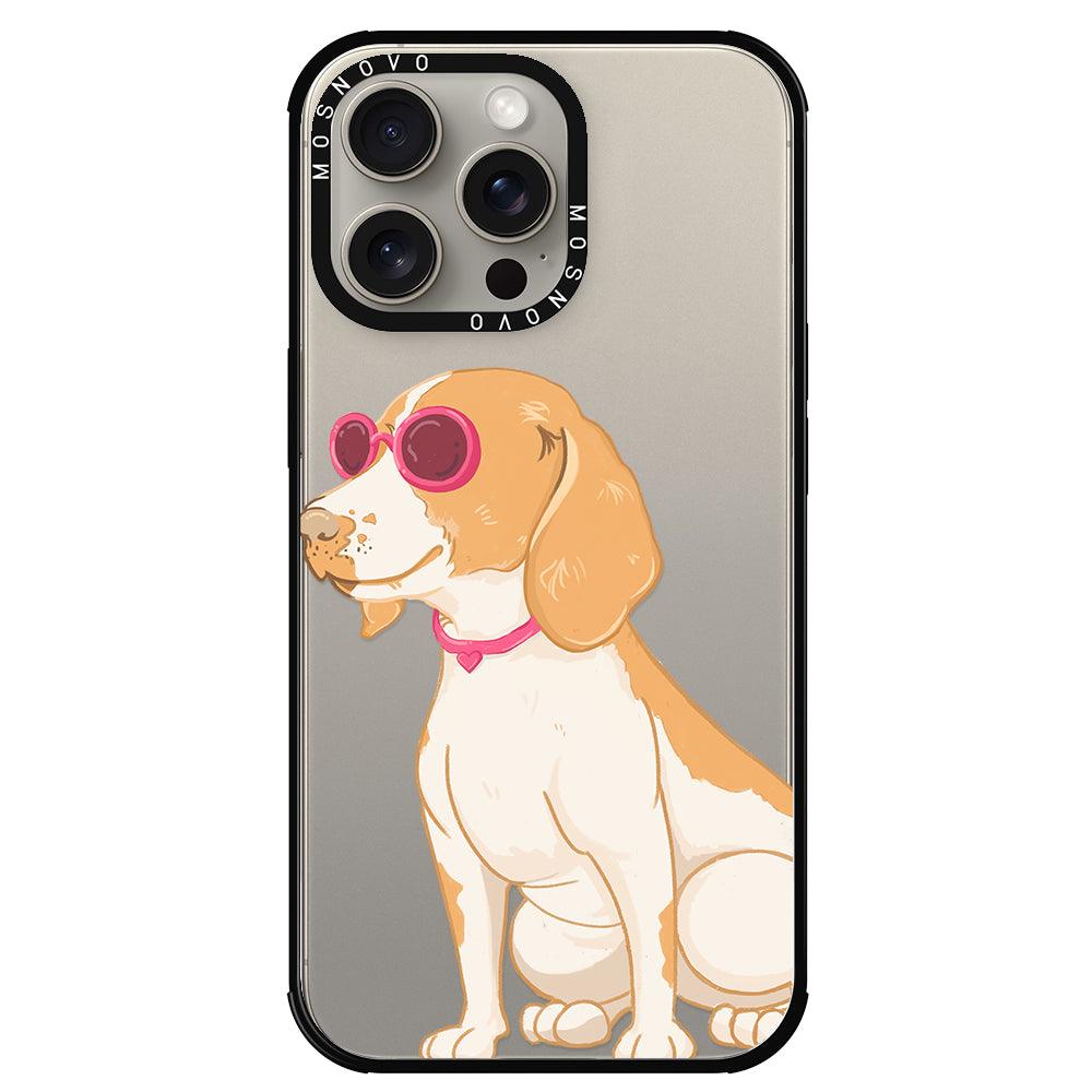 Cute Beagle Phone Case - iPhone 15 Pro Max Case - MOSNOVO