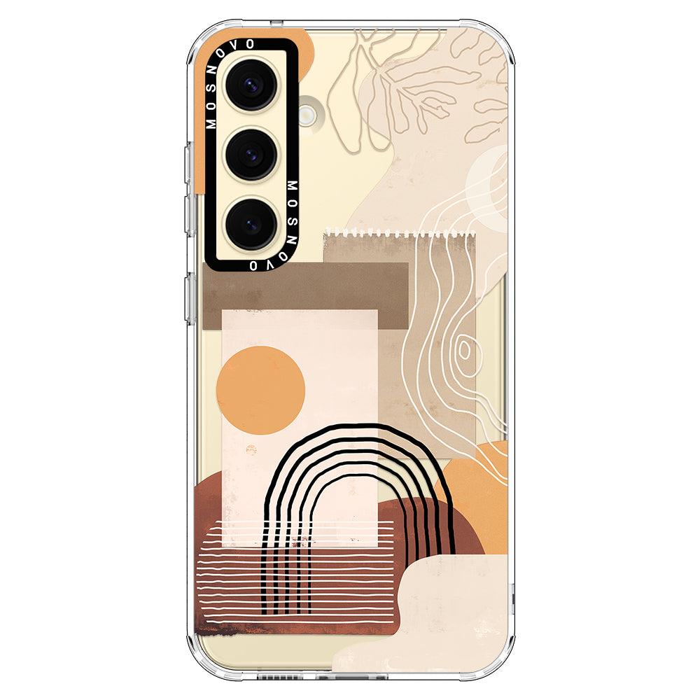 Minimalist Abstract Art Phone Case - Samsung Galaxy S24 Plus Case - MOSNOVO