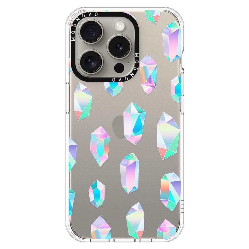 Gradient Diamond Phone Case - iPhone 15 Pro Case - MOSNOVO