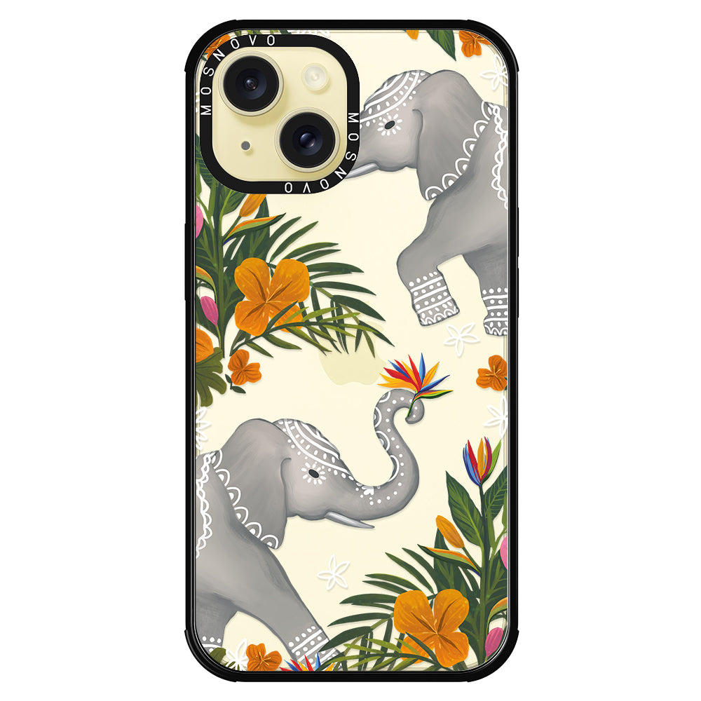 Elephant Phone Case - iPhone 15 Case - MOSNOVO