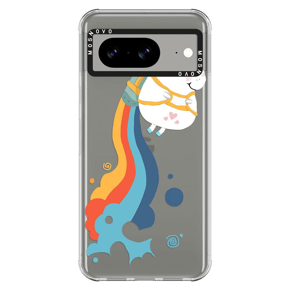 Cute Rainbow Unicorn Phone Case - Google Pixel 8 Case - MOSNOVO