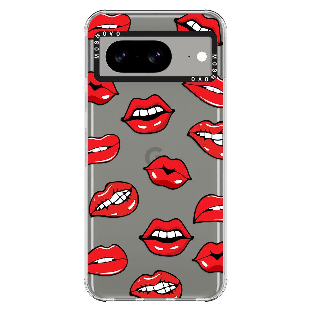 Hot Lips Phone Case - Google Pixel 8 Case - MOSNOVO