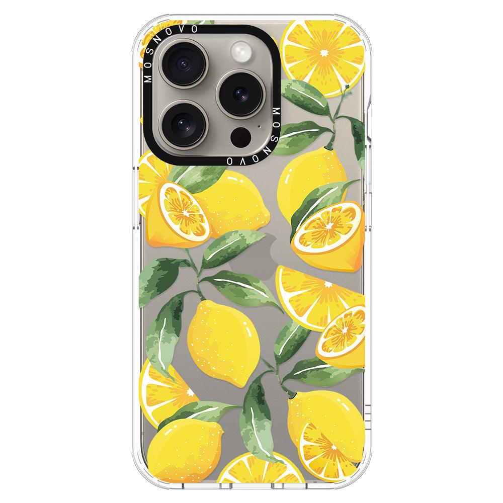 Lemon Phone Case - iPhone 15 Pro Case - MOSNOVO