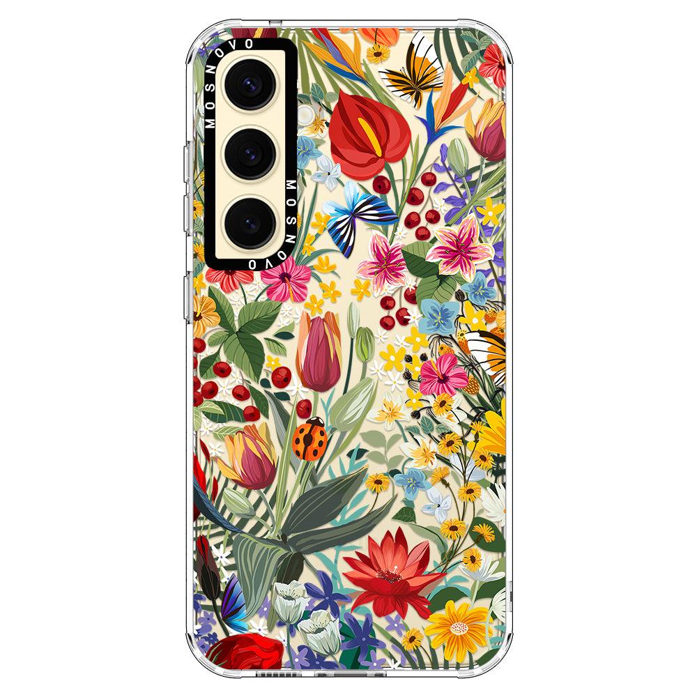 In The Garden Phone Case - Samsung Galaxy S24 Case - MOSNOVO