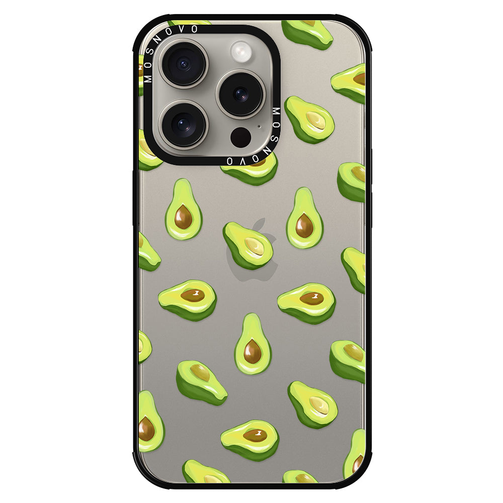 Fleshy Avocado Phone Case - iPhone 15 Pro Case - MOSNOVO