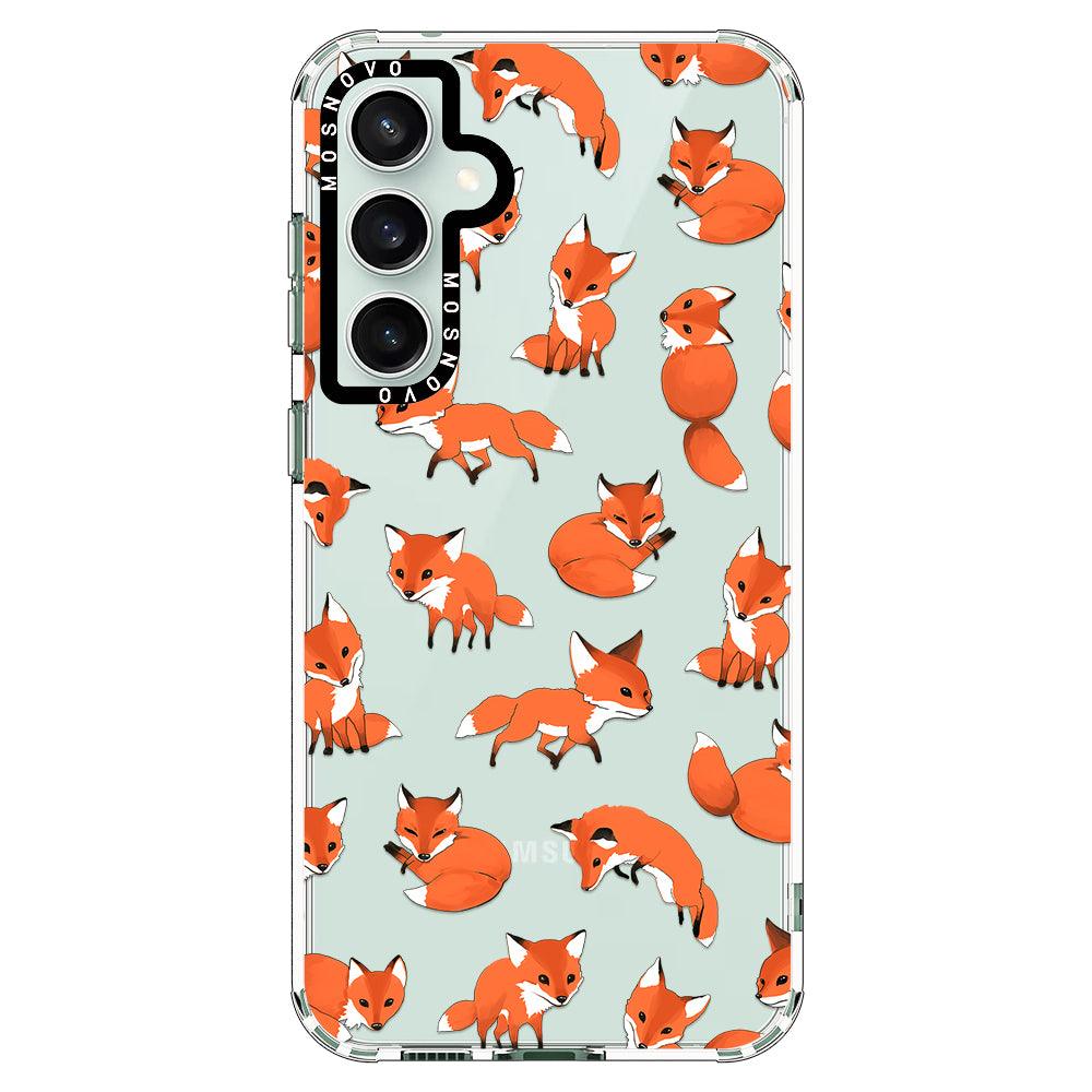 Cute Fox Phone Case - Samsung Galaxy S23 FE Case